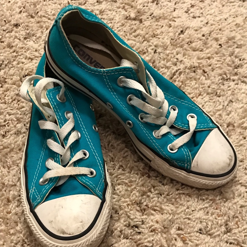Turquoise Converse